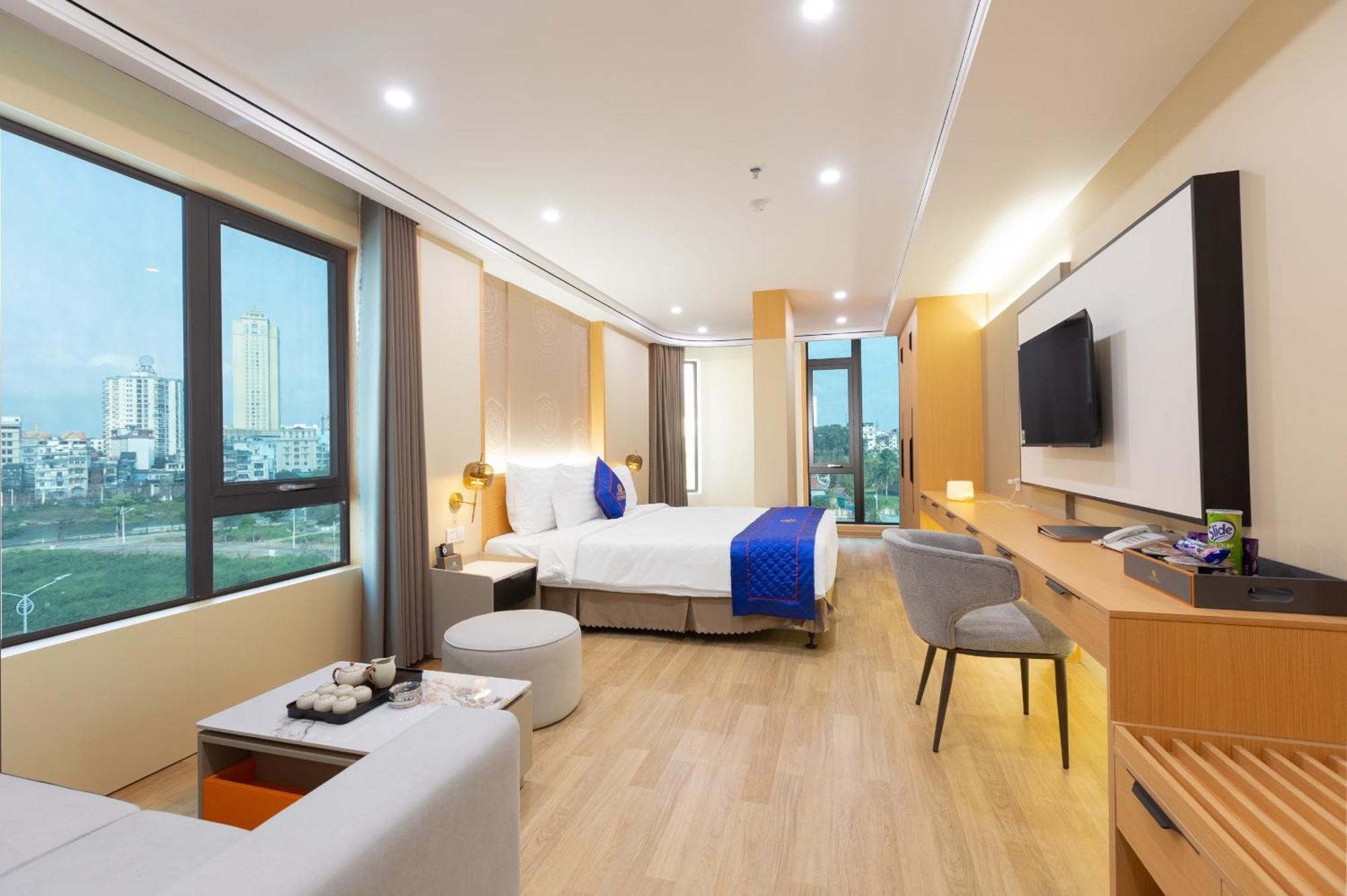 Sunshine Apartment Hotel Mong Cai Ngoại thất bức ảnh